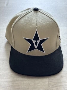 Vanderbilt Commodores NCAA Baseball Adidas Herren schwarz gold Snapback Mütze Fußball - Bild 1 von 7