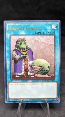 Upstart Goblin - Yugioh TCG - MGED-EN146 - Misprint Card Name - Image 1 of 2