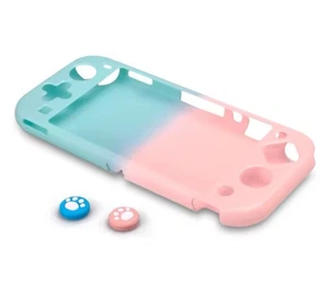 Uogo Game World Hellblau & Rosa Schutzhülle für Nintendo Switch  - Bild 1 von 3