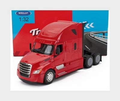 WELLY WE32695WR FREIGHTLINER - CASCADIA TRACTOR TRUCK 3-ASSI 2018 - RED - 1/32 - Immagine 1 di 2