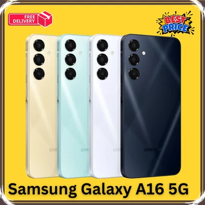 Samsung Galaxy A16 5G 4G 128GB 256GB Unlocked Smartphone Dual Sim Brand New Box - Image 1 of 4