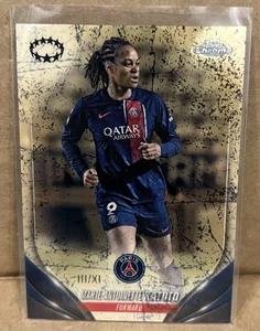 2023-24 Topps Chrome UEFA Women's CL Marie-Antoinette Katoto #9 XI Refractor /XI - Picture 1 of 2