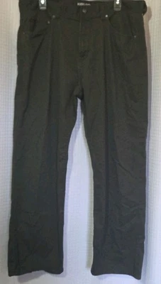 Pantalones Kirkland Signature para hombre caqui 38x30 mezcla de algodón verde oliva Foto 1 de 4