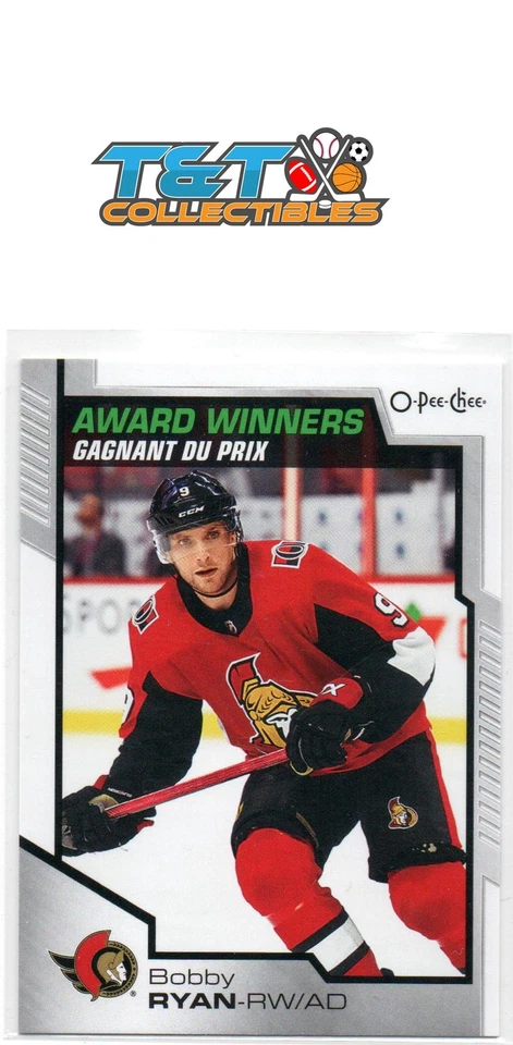 Bobby Ryan 2020-21 Upper Deck OPC Update #606 Ottawa Senators 13a - Image 1 of 1