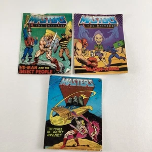 Masters Of The Universe Mini Comic Books Lot He-Man Insect People Vintage 1982 - Picture 1 of 7