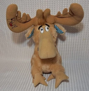 Peluche vintage 1983 Dr Seuss Thidwick grande alce cuore 18" peluche Coleco - Foto 1 di 9
