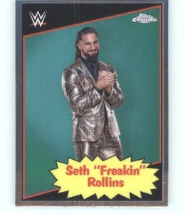2025 Topps Chrome WWE #85TC-SR Seth "Freakin" Rollins 1985 Topps Current - Foto 1 di 2