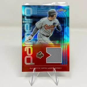 2004 Topps Finest - Rafael Palmeiro #FR-RP3 - Reliquie - Baltimore Orioles - Foto 1 di 2