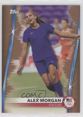 2021 Topps US Olympic & Paralympic Team and Hopefuls Bronze Alex Morgan #21 - Image 1 of 2