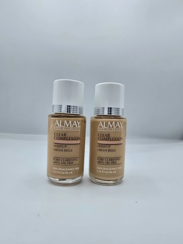 (2 Pack) Almay Clear Complexion Makeup Foundation - Cream Beige - Image 1 of 1