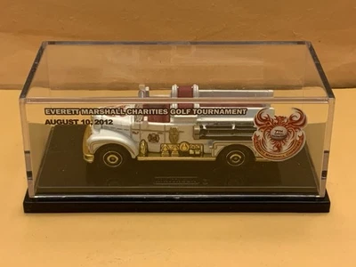 Matchbox Presents Everett Marshall Charities Seagrave Fire Truck See Description - Image 1 of 4