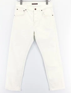 Nudie Jeans Sleepy Sixten Vaqueros Hombre W28/L30 Relajado Corchetes Elástico - Imagen 1 de 9