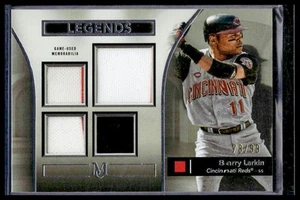 2024 Topps Museum Barry Larkin Primary Pieces Quad Relic Legend SPPQR-BL /99 - Bild 1 von 2