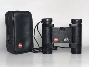Binoculares Leica Trinovid 8x20 BC negros con estuche de cuero original - Imagen 1 de 16