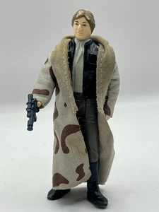 Han Solo (en gabardina) (Endor) Kenner Vintage Star Wars ROTJ 1984 Completo - Imagen 1 de 6