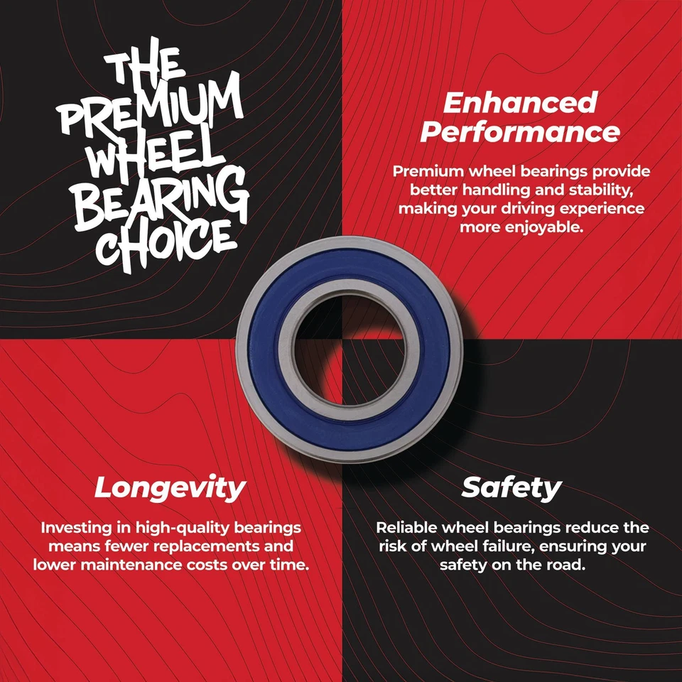 All Balls 25-1403 Front Wheel Bearing Seal Kit for Yamaha XTZ12 Super Tenere 12 - Image 1 of 2