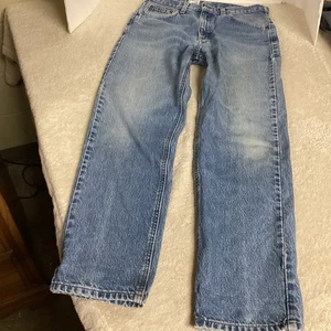 Herren Carhartt 33x32 Traditional Fit B17 DST Jeans Denim Workwear Blau LESEN - Bild 1 von 20