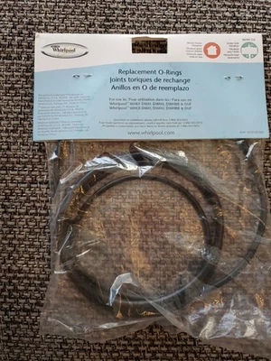 (4 Pack) WHKF-C6 O-Rings for Whirlpool WHKF-DWH, DWHV, DWHBB & DUF, WHCF-DWH - Image 1 of 2