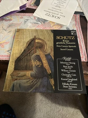 Schutz: Sacred Concerts, Henning, Christie, Harmonia Mundi HM-1097, 1982, EX/EX - Image 1 of 4