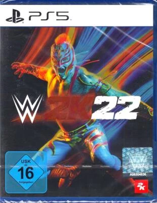 WWE 2K22 - PS5 / PlayStation 5 - Neu & OVP - Deutsche Version - Bild 1 von 3