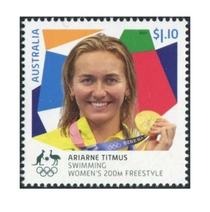 Medalla de oro olímpica Australia Tokio 2021 natación para mujer 200 m estilo libre montada sin montar o nunca montada, nueva - Imagen 1 de 1