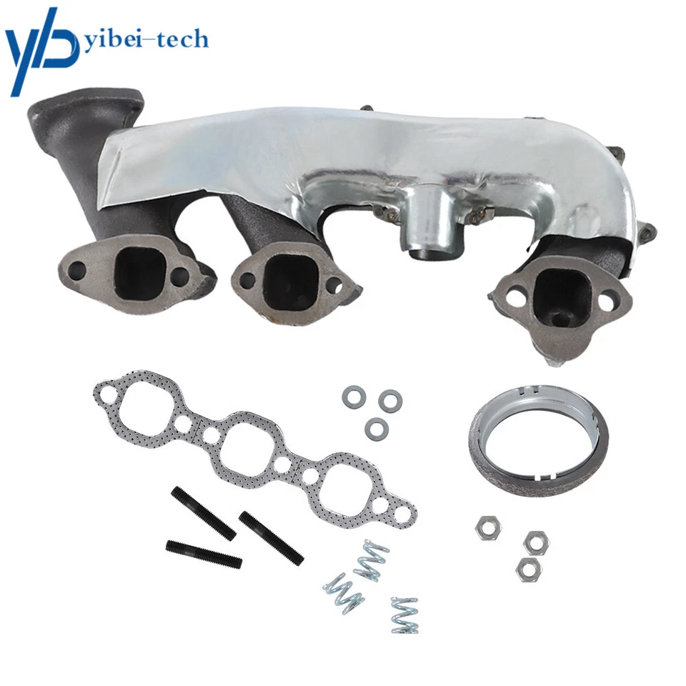 Colector de escape derecho con junta para Chevy C1500 C2500 G10 GMC G1500 1988-1995 Foto 1 de 4