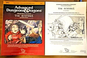 Dungeons&Dragons Modul - The Sentinel-Alderweg Pt1 UK2 1. Auflage 1986 9101 - Bild 1 von 7