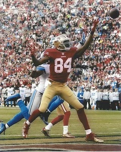 RANDY MOSS 8X10 PHOTO SAN FRANCISCO FORTY NINERS 49ers PICTURE NFL FOOTBALL - Picture 1 of 1