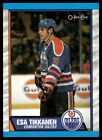 1989-90 O-Pee-Chee Esa Tikkanen Edmonton Oilers #12