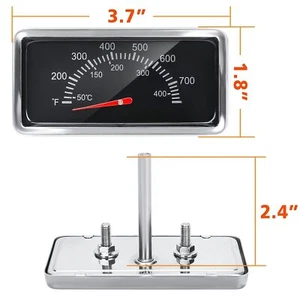 3.6'' Temperature Gauge for Nexgrill 720-0882A 720-0830A 720-0896 720-0864R - Picture 1 of 6