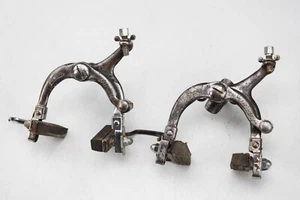 JUEGO DE PINZAS DE FRENO DE BICICLETA MONITOR SHEERLINE VINTAGE, C.1930, PREGUERRA - Imagen 1 de 7