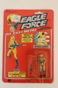 1981 EAGLE FORCE MEGO CORP. GOLDIE HAWK Die-cast Action Figure MOC MISB NEW MOC - Picture 1 of 3