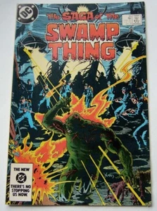 The Saga of the Swamp Thing #20 DC Comics 1st Alan Moore Issue Horror VF+ - Picture 1 of 5