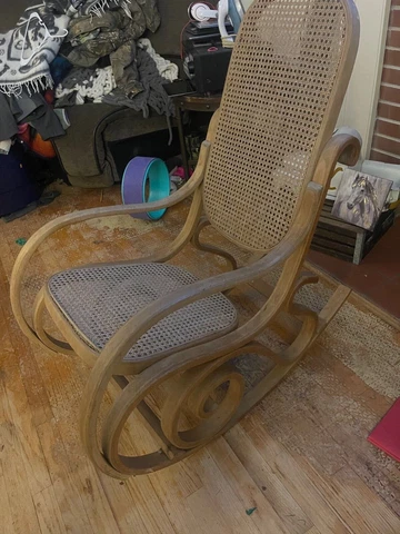 Vintage mid century  bentwood rocking chair Cover