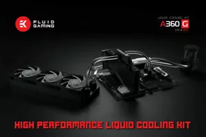 EK EKWB Fluid Gaming A360G Kit de Watercooling Custom 100% Aluminium 100% Neuf 8 - Photo 1/3