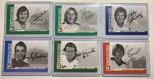 2009-10 ITG 1972 The Year In Hockey LOT 6 cards - Picture 1 of 1
