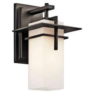 1 light Outdoor Wall Lantern - with Contemporary inspirations - 11.75 inches - Picture 1 of 4