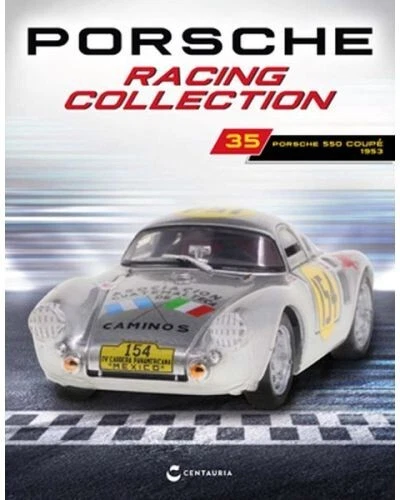 PORSCHE RACING COLLECTION Modellino scala 1:43 n° 35 PORSCHE 550 COUPÉ - 1953 - Immagine 1 di 1