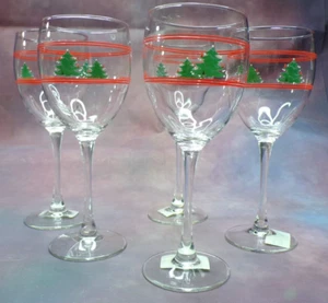 Waechterbach Wine Glass Christmas Tree 10oz - Picture 1 of 4