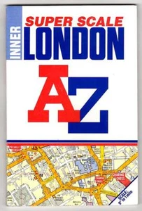 LONDON ~ 1995 AZ Inner London Atlas ~ Map Book - Picture 1 of 1