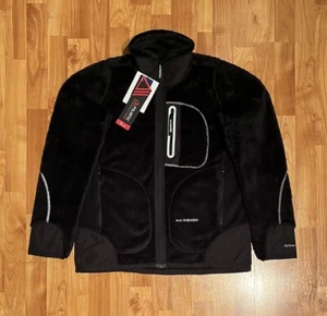 NUEVA CHAQUETA DE LANA ALTA PARA HOMBRE Y VAGABUNDO EN NEGRO HECHA EN JAPÓN - Imagen 1 de 9