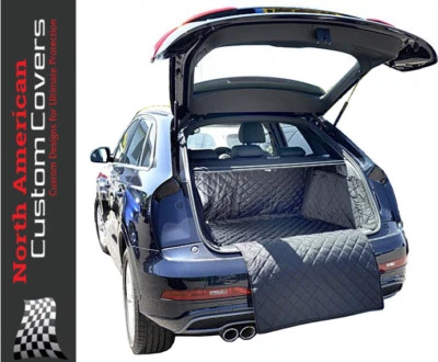 Alfombrilla acolchada para maletero de carga Audi Q3 para perro 2014 2015 2016 QL265 Foto 1 de 4