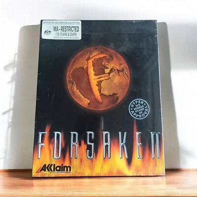Forsaken Big Box PC Game Brand New And Sealed Vintage Rare Acclaim 1997 - Image 1 of 4
