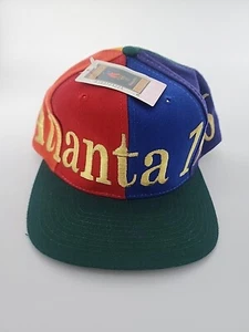 Vintage Atlanta 1996 Olympics The Game Pinwheel Wool Snapback Cap Hat NWT - Picture 1 of 8