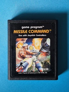 Gioco Vintage ATARI 2600 Missile Command Cartuccia Singola - Picture 1 of 2