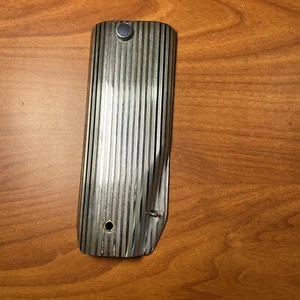 SINGER Model 201 SEWING MACHINE PARTS AH836470 1948 Face Plate And Screw - Picture 1 of 14