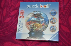 Ocean World Puzzleball Ravensburger 240 pieces, 3D round- New sealed in Box - Picture 1 of 5