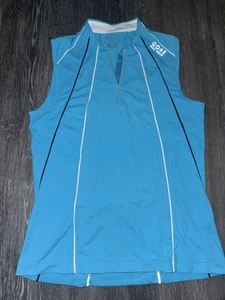 Gore Bike Wear Blue Sleeveless Top - Size Medium - Picture 1 of 5