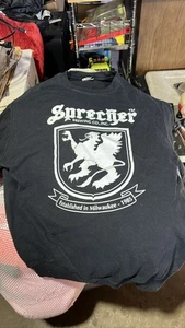 Sprecher Brewing Milwaukee 1985 Logo Black Sweatshirt - Bild 1 von 2