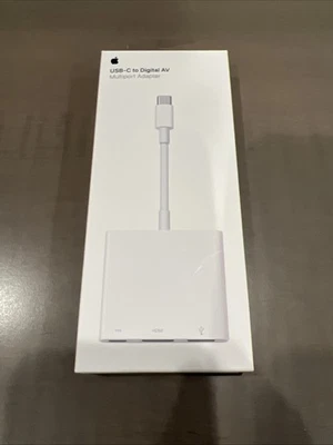 GENUINE Apple USB-C Digital AV Multiport Adapter A2119 New in Sealed Box - Image 1 of 3